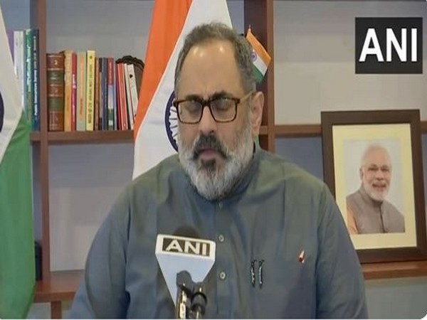 Union Minister Rajeev Chandrasekhar(Photo/ANI)