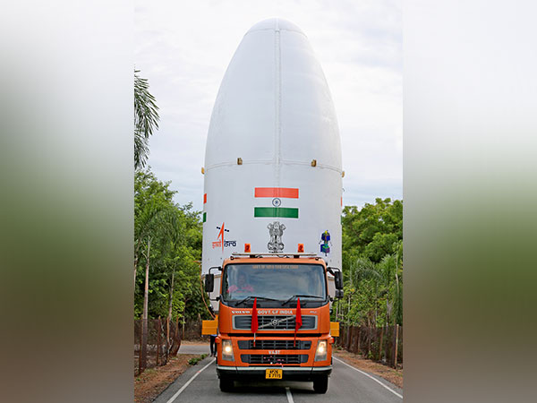 Chandrayaan-3 spacecraft integrated with launch vehicle (Photo Courtesy: ISRO/Twitter)