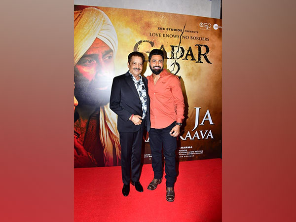 Udit Narayan and Mithoon (Image source: ANI)