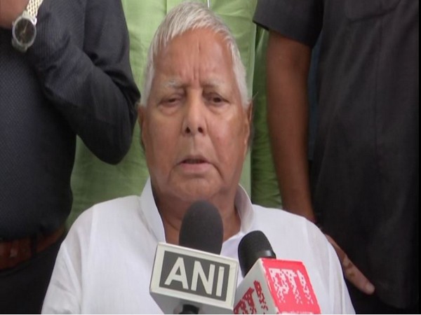 RJD chief Lalu Prasad Yadav. (Photo/ANI)