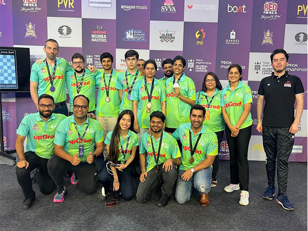 Mumba Masters after finishing runners-up in Global Chess League (Image: GCL)