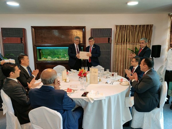 MEA Secretary East meets Bangladesh Foreign Secretary (Source: Twitter/@MEAIndia)