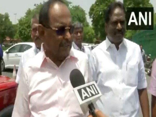 Tamil Nadu Law Minister S Regupathy (Photo/ANI)