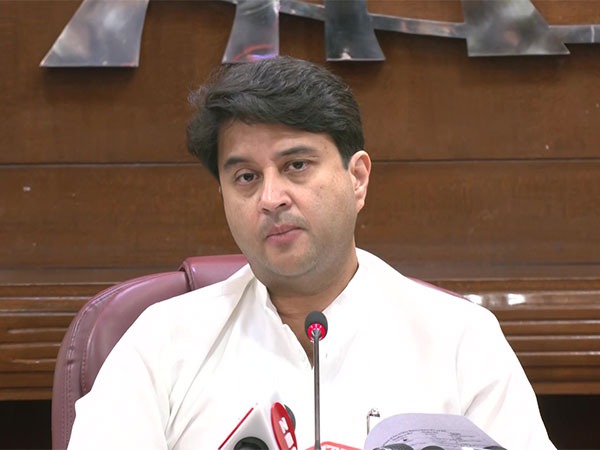 Union Minister Jyotiraditya Scindia. (Photo/ANI)