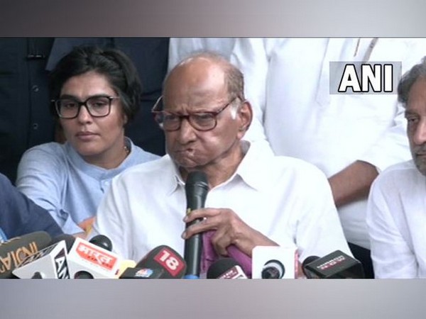 Nationalist Congress Party (NCP) chief Sharad Pawar (Photo/ANI)