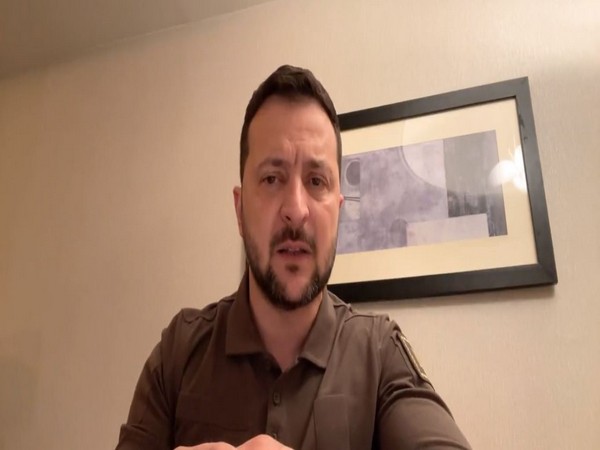 Ukrainian President Volodymyr Zelenskyy (Screengrab from Zelenskyy's tweet)