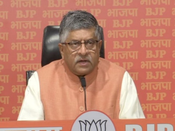 BJP MP Ravi Shankar Prasad (Filer Photo/ANI)