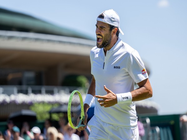 Matteo Berrettini (Photo: Wimbledon/ Twitter)