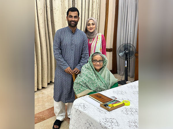Tamim Iqbal and Bangladesh Prime Minister Sheikh Hasina (Photo: Instagram/ Tamim Iqbal)