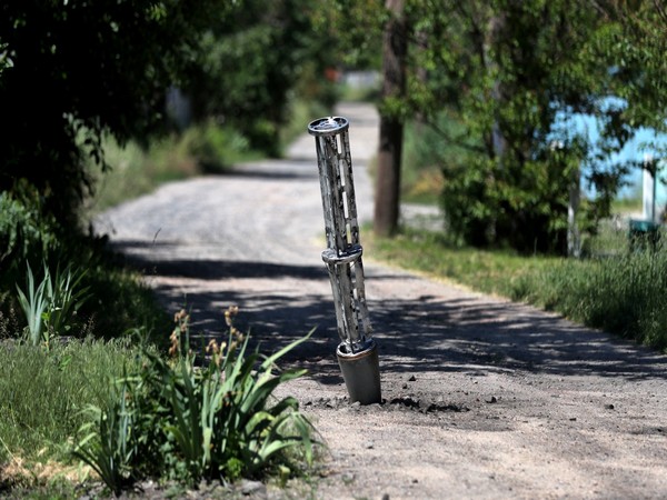 An emptied cluster munition container (Photo Credit: Reuters)