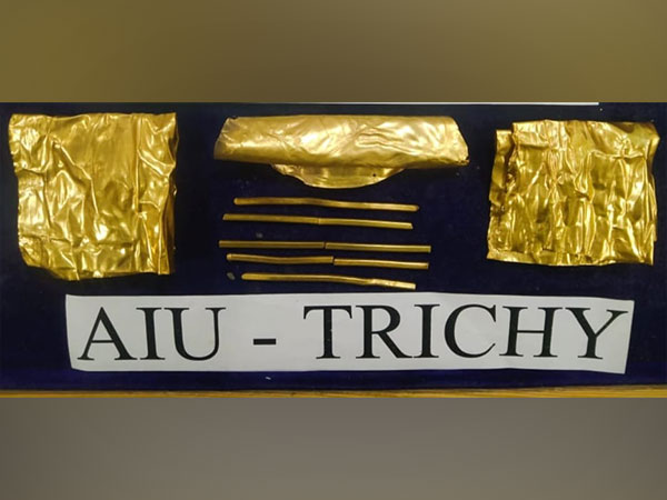 Gold recovered at Trichy airport 