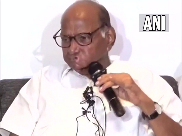 Nationalist Congress Party Chief Sharad Pawar. (Photo/ANI)