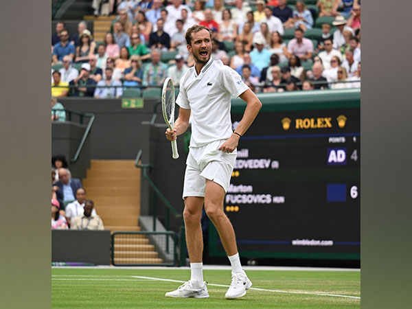Daniil Medvedev (Photo: Wimbledon/ Twitter)