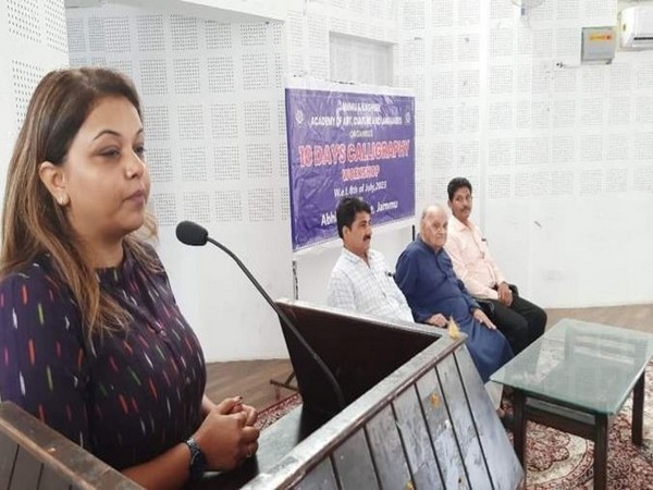 JKAACL's calligraphy workshop inspires Jammu's young generation (Photo/ANI)