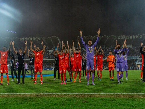 Indian football team celebrating after winning SAFF Championship 2023 (Image: AIFF)