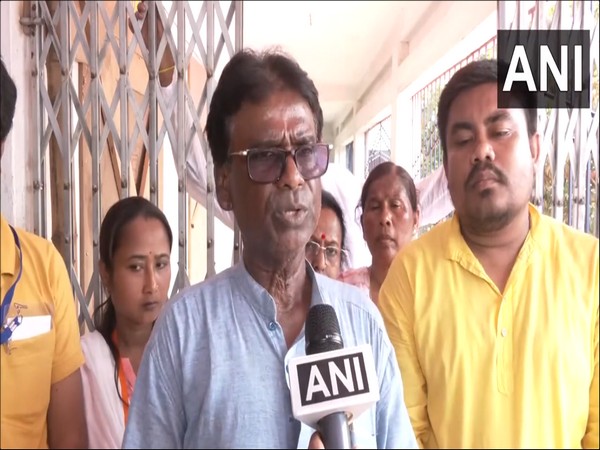 BJP MP Khagen Murmu. (Photo/ANI)