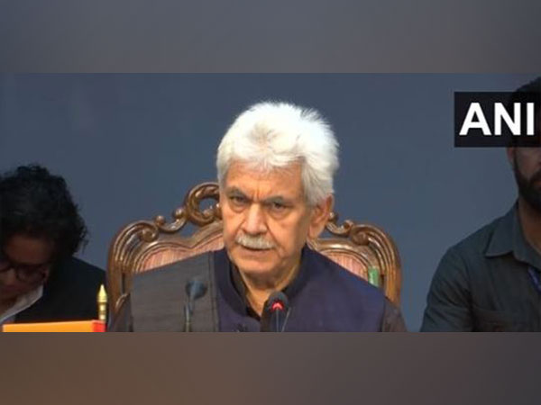 Jammu and Kashmir's Lieutenant Governor Manoj Sinha (Photo/ANI)