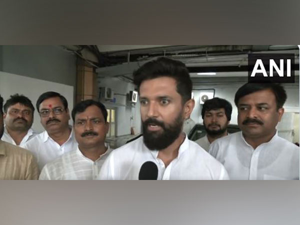 Lok Janshakti Party (Ram Vilas) president Chirag Paswan (Photo/ANI)