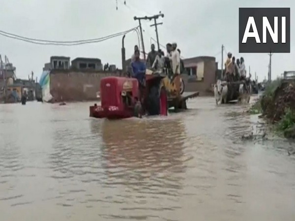 Flood like situation in Moradabad (Photo/ANI) 
