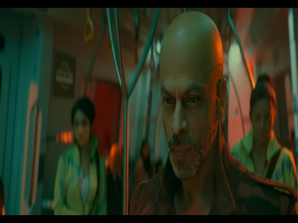 Still of Shah Rukh Khan from Jawan prevue (Image Source: Twitter)