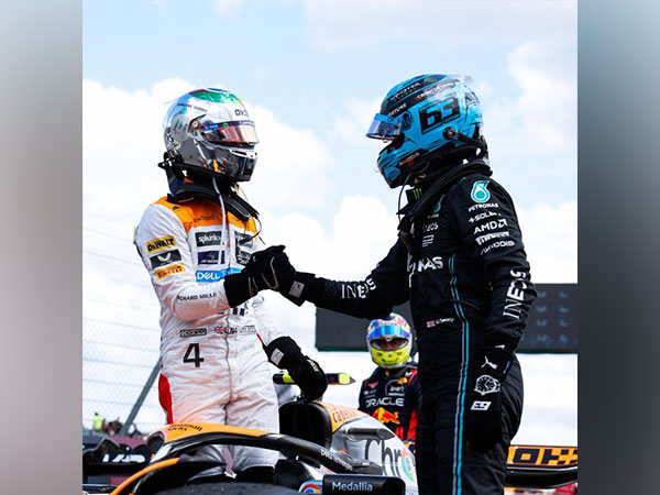 Lando Norris and George Russell (Twitter: Photo/MercedesAMGF1)