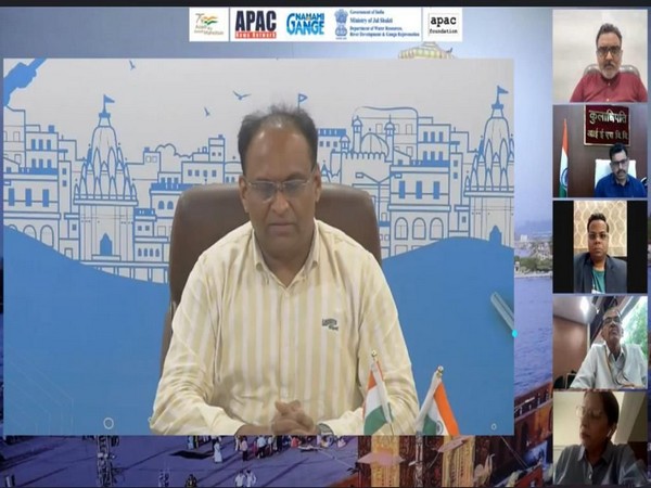 Namami Gange's webinar series 'Igniting Young Minds: Rejuvenating Rivers' goes global (Photo/ANI)
