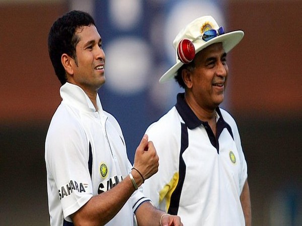 Sachin Tendulkar and Sunil Gavaskar (Photo: Sachin Tendulkar/ Twitter)