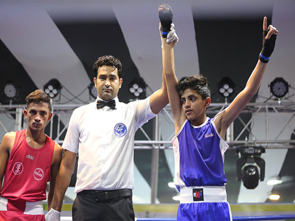 Nikhil (50kg) of Chandigarh beat Roushan Kumar of Bihar (Image: BFI)