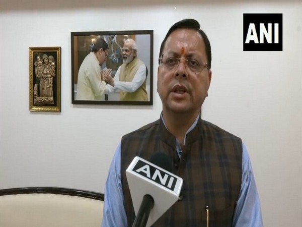 Uttarakhand Chief Minister Pushkar Singh Dhami. (Photo/ANI)