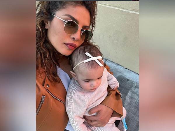 Priyanka Chopra with her daughter (Image source: Instagram)