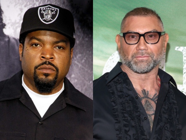 Ice Cube, Dave Bautista (Image source: Twitter)