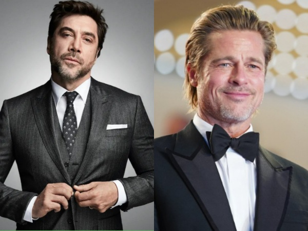 Javier Bardem, Brad Pitt (Image source: Twitter)