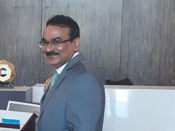 Indian Diplomat Devesh Uttam. (Photo: Twitter//@IndembAbuDhabi)