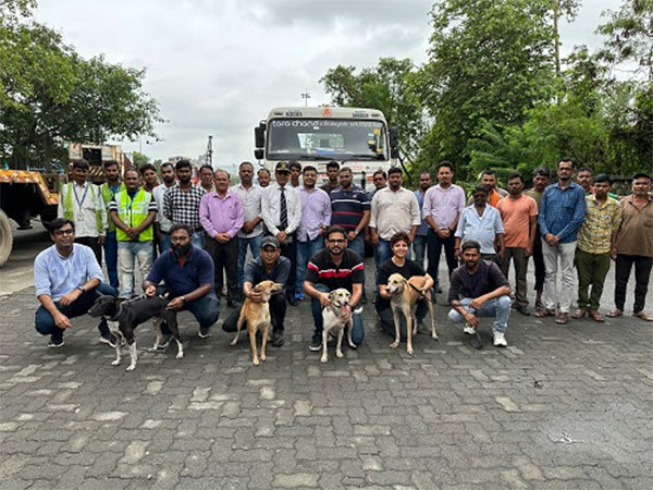 Demo of the dogs' performance from the event held at Navi Mumbai on the 12th of July, 2023