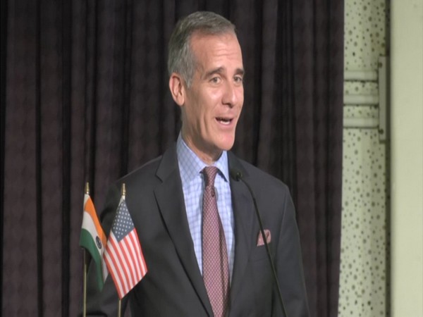 United States Ambassador to India Eric Garcetti. (Photo/ANI)