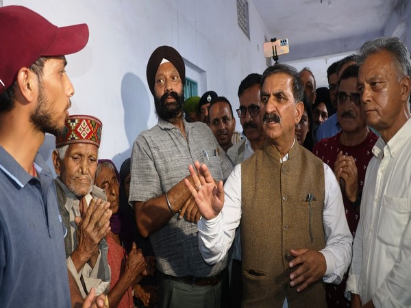 Himachal Pradesh Chief Minister Sukhvinder Singh Sukhu (Photo/ANI)