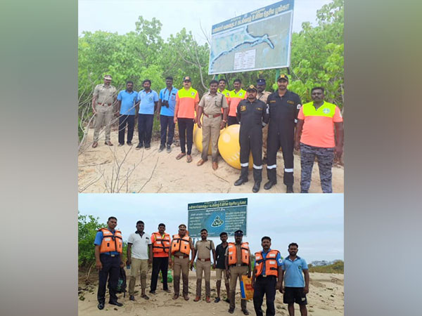 Security force personnel took part in joint patrol (Photo/ANI)