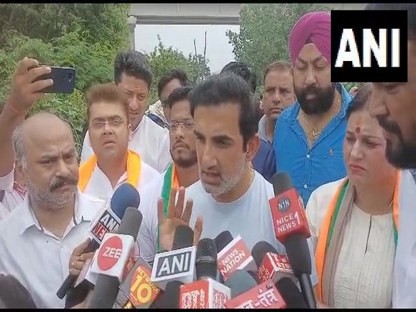 BJP MP Gautam Gambhir (Photo/ANI)