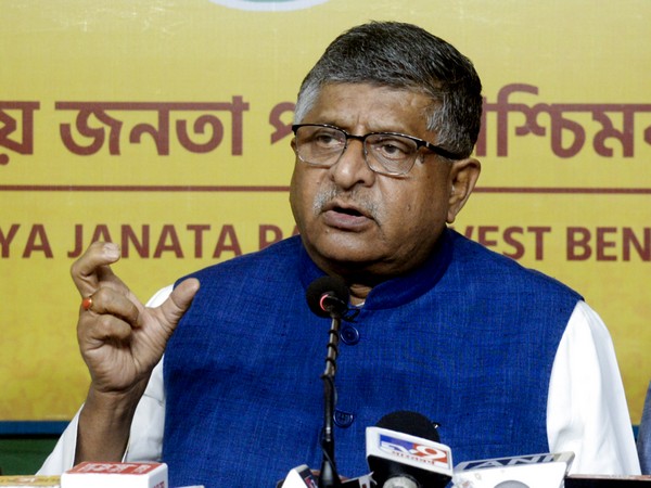 BJP MP Ravi Shankar Prasad (Photo/ANI)