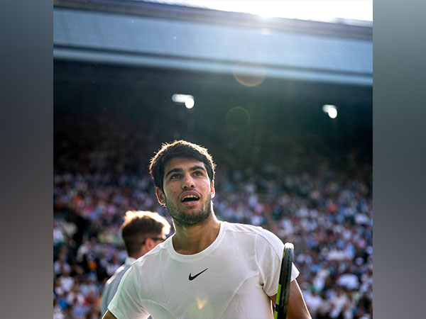 Carlos Alcaraz. (Photo- Wimbledon Twitter)