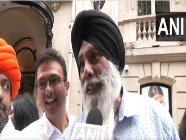 Member of Indian diaspora Surjeet Singh (Photo/ANI)