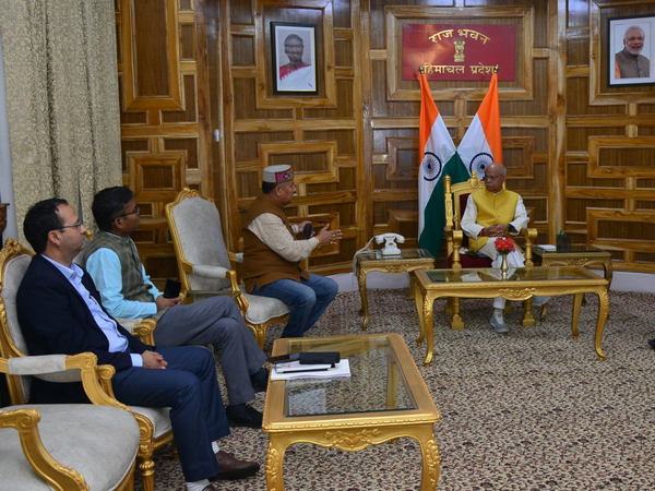 Himachal Pradesh governor reviews disaster management efforts (Photo/ANI)