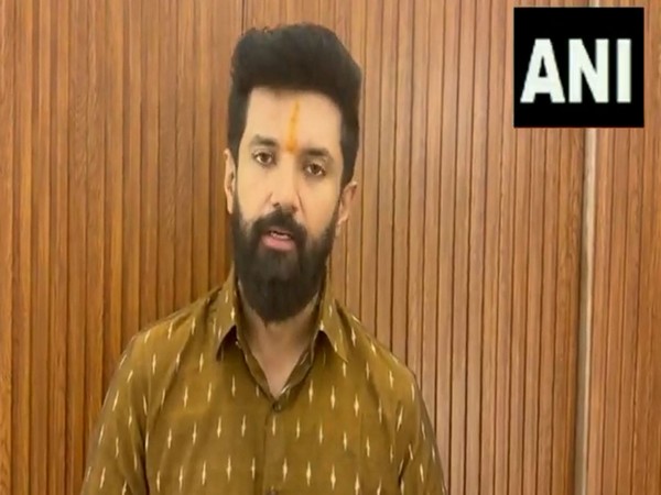 LJP (Ram-Vilas) President Chirag Paswan (Photo/ANI)