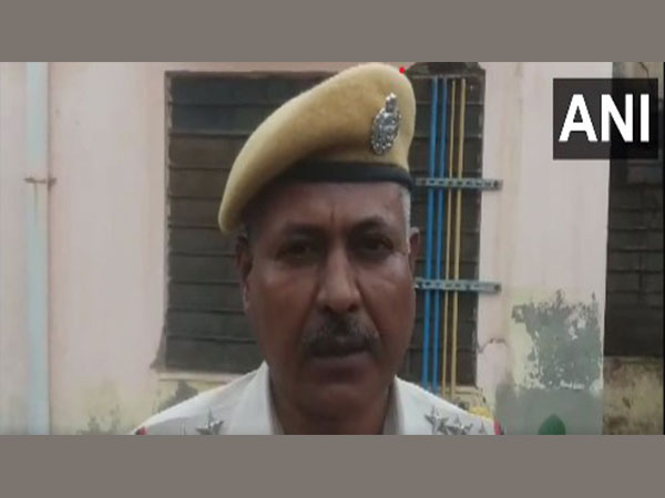 Nadoti Police Station SHO Babulal (Image/ANI)
