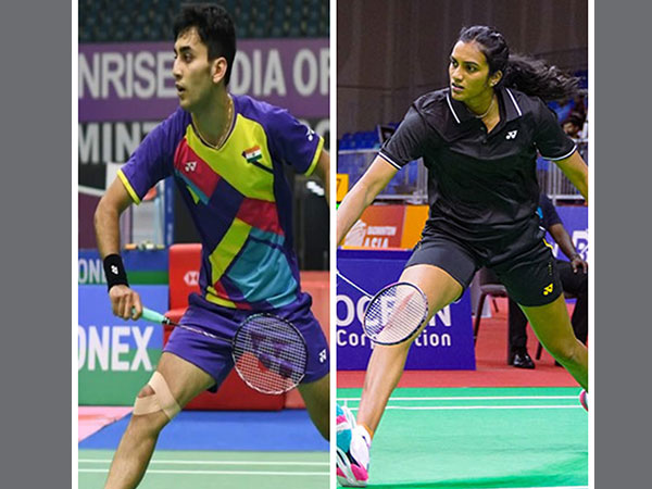 Lakshya Sen and PV Sindhu (Image: BAI Media) 