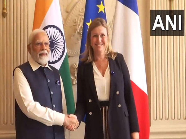 PM Modi attends lunch hosted by President of France's National Assembly (Photo/ANI)