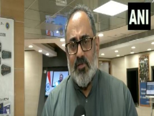 Union Minister Rajeev Chandrasekhar (Photo/ANI)