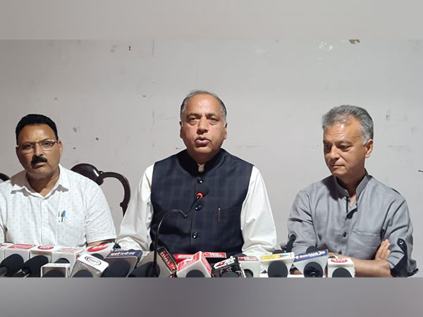 Himachal Leader of opposition Jairam Thakur (Photo/ANI)