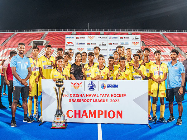 The men's Kutra team with the championship title. (Photo- Sports Odisha)