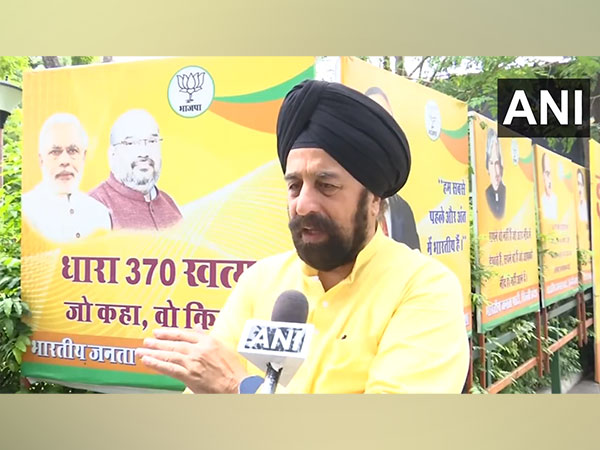 BJP National Spokesperson RP Singh. (Photo/ANI)